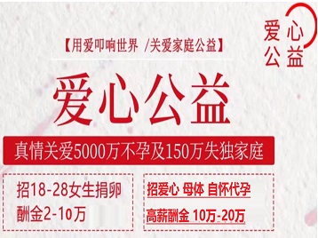 嘉荫捐卵助孕生子 爱心志愿者招募